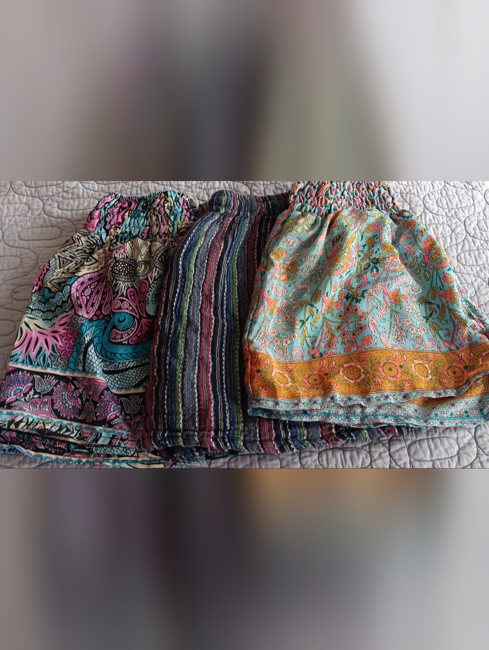 Bundle of 3 "VISION OF TIBET" Shorts Made In India. NEW Without Tag.
